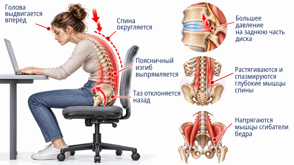Причины боли в спине Причины боли в спине